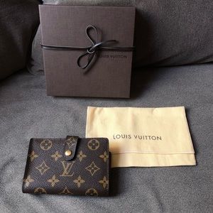 Louis Vuitton Monogram French Purse Wallet